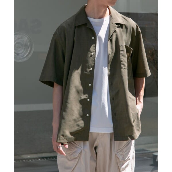 アーバンリサーチ ドアーズ（URBAN RESEARCH DOORS）/FORK&SPOON　ドライタッチショートスリーブシャツの通販は 5,280円
