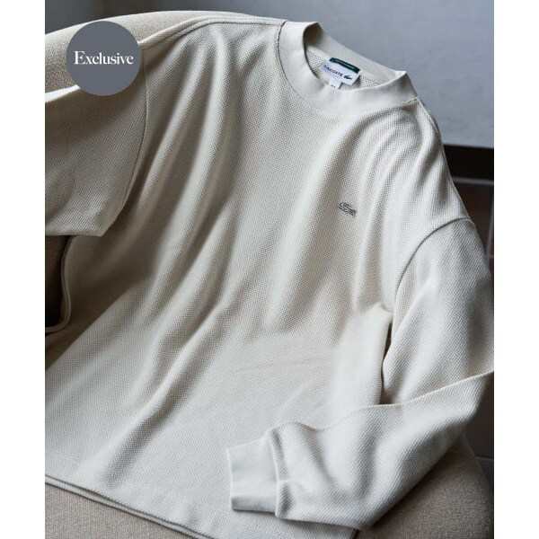 アーバンリサーチ ドアーズ（URBAN RESEARCH DOORS）/『別注』LACOSTE×DOORS　thick pique mock Long−Sleeve