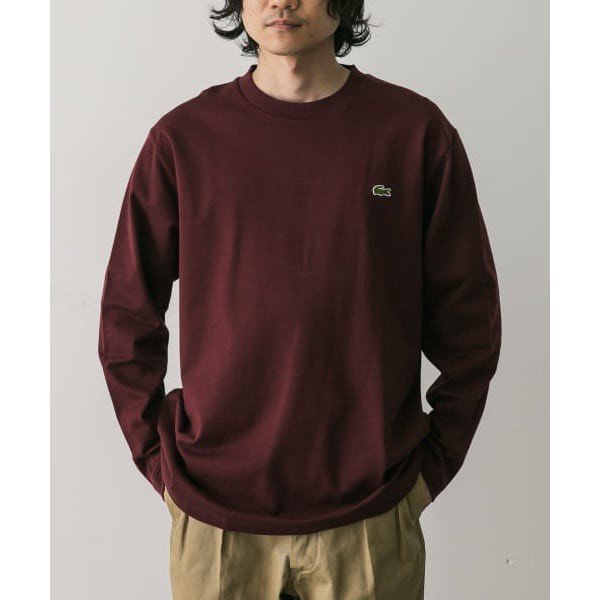 アーバンリサーチ ドアーズ（URBAN RESEARCH DOORS）/LACOSTE　裏パイルワンポイントTシャツ