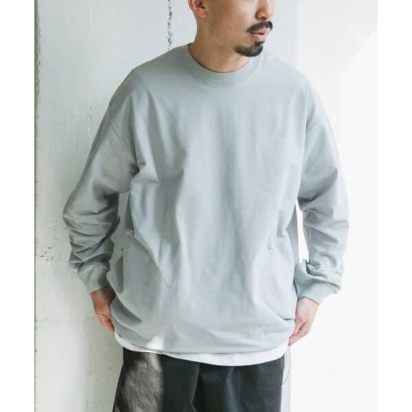 【NEW】アーバンリサーチ ドアーズ（URBAN RESEARCH DOORS）/『吸水速乾/イージーケア/接触冷感』クイックドライ ワッフルメッシュロン…の通販は 7,480円