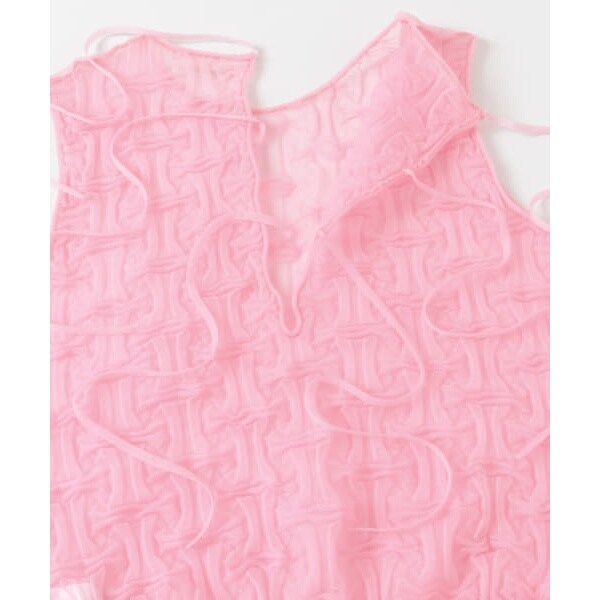 【アーバンリサーチドアーズ】OPEN SESAME CLUB　sheerlattice tops OPEN SESAME CLUB sheerlattice tops[DWA5-OCS25116]｜URBAN