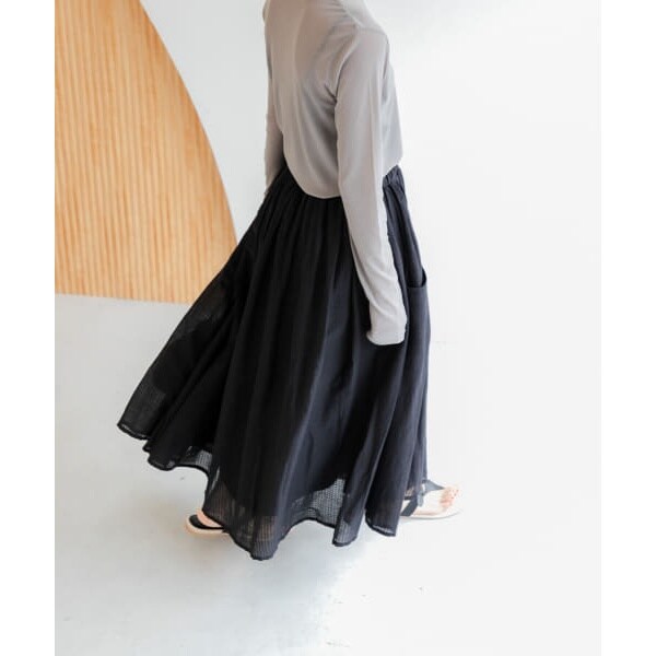 【新品】POPPY　シルバーギャザーリボンスカート　Mサイズ POPPY】シルバーギャザースカート Mサイズ ポピーリボンスカート 新品