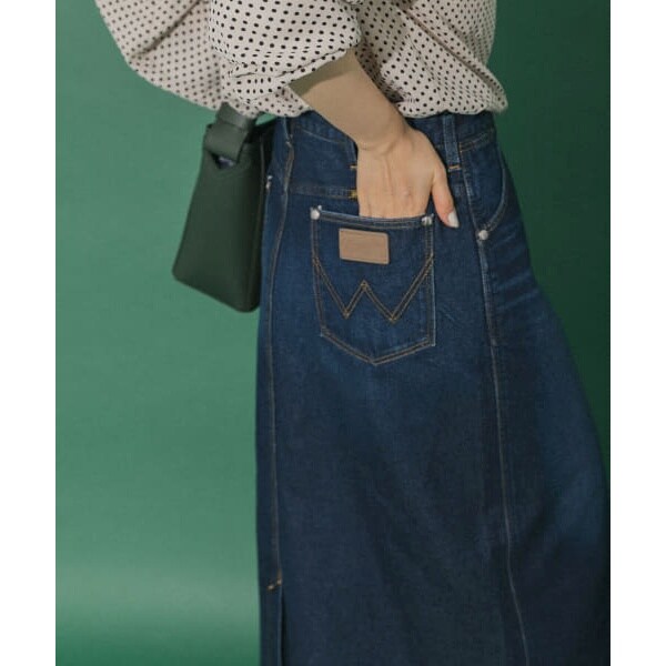 新品 別注 Wrangler×Sonny Label　リメイクデニムスカート 新品 別注 Wrangler×Sonny Label リメイクデニムスカート