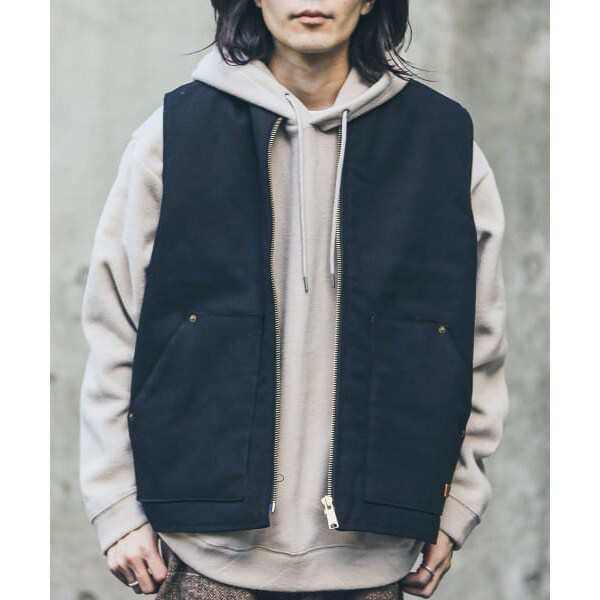 アーバンリサーチ サニーレーベル（URBAN RESEARCH SonnyLabel）/POLeR　DUCK CANVAS VEST