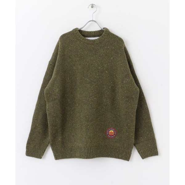 アーバンリサーチ サニーレーベル（URBAN RESEARCH SonnyLabel）/POLeR　MIXTWEED ELBOW PATCH KNIT