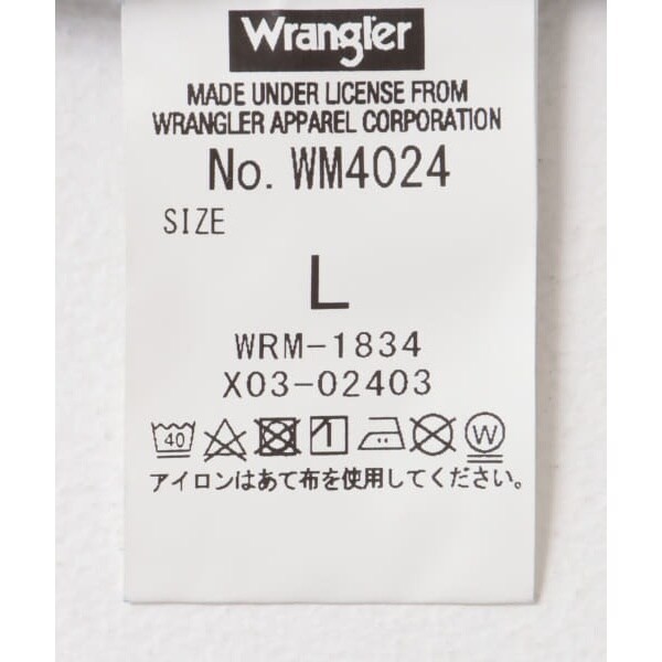 アーバンリサーチ サニーレーベル（URBAN RESEARCH SonnyLabel）/Wrangler　24MJZ