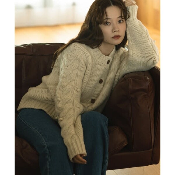 アーバンリサーチ サニーレーベル（URBAN RESEARCH SonnyLabel）/『WEB/一部店舗限定』NaokoTakayamaニットカーディガンの通販は