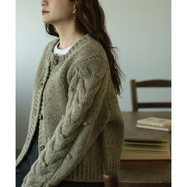 アーバンリサーチ サニーレーベル（URBAN RESEARCH SonnyLabel）/『WEB/一部店舗限定』NaokoTakayamaニットカーディガンの通販は