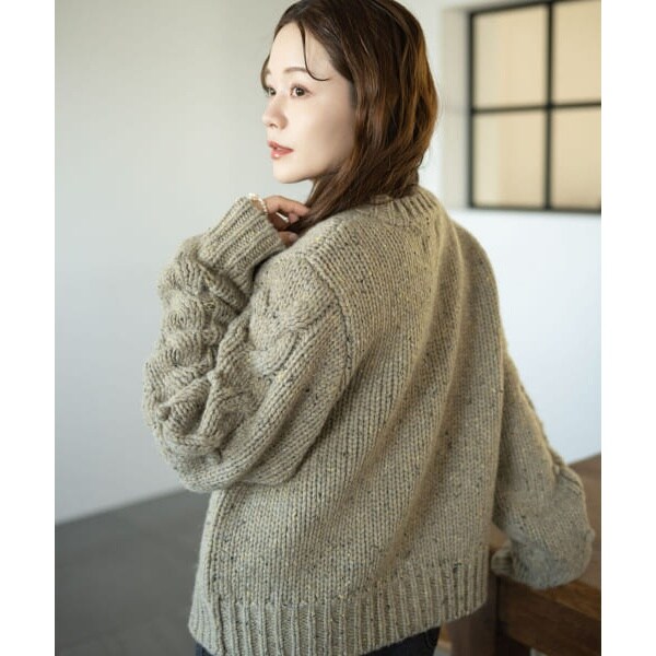 アーバンリサーチ サニーレーベル（URBAN RESEARCH SonnyLabel）/『WEB/一部店舗限定』NaokoTakayamaニットカーディガンの通販は