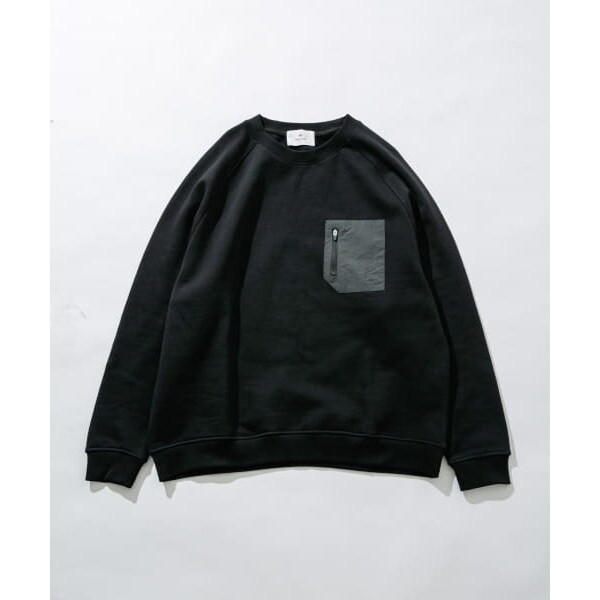 アーバンリサーチ サニーレーベル（URBAN RESEARCH SonnyLabel）/裏起毛布帛ポケットスウェットブルオーバーの通販は