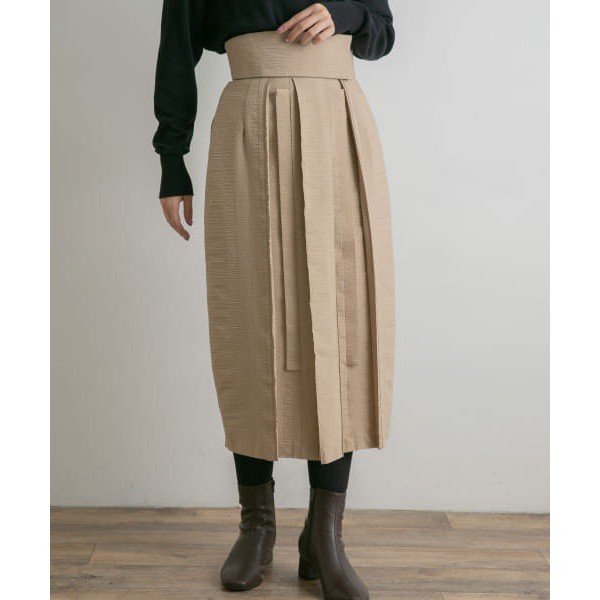 お気にいる】 アーバンリサーチ ロッソ/SEEALL MULTI PLEATED SKIRT