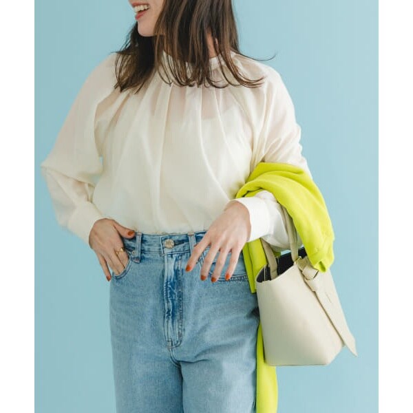 アーバンリサーチ ロッソ（URBAN RESEARCH ROSSO）/ランダムタックセミシアーブラウスの通販は