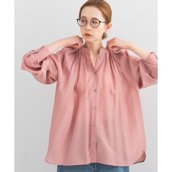 アーバンリサーチ ロッソ（URBAN RESEARCH ROSSO）/ランダムタックセミシアーブラウスの通販は