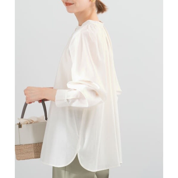 アーバンリサーチ ロッソ（URBAN RESEARCH ROSSO）/ランダムタックセミシアーブラウスの通販は