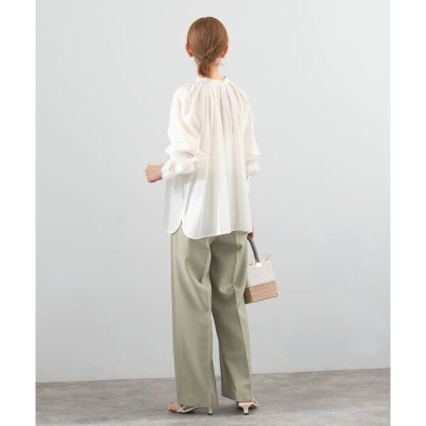 アーバンリサーチ ロッソ（URBAN RESEARCH ROSSO）/ランダムタックセミシアーブラウスの通販は