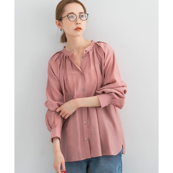 アーバンリサーチ ロッソ（URBAN RESEARCH ROSSO）/ランダムタックセミシアーブラウスの通販は