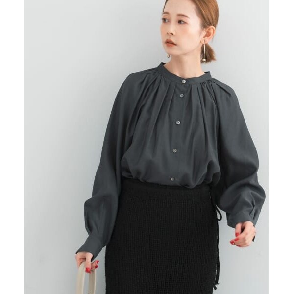 アーバンリサーチ ロッソ（URBAN RESEARCH ROSSO）/ランダムタックセミシアーブラウスの通販は