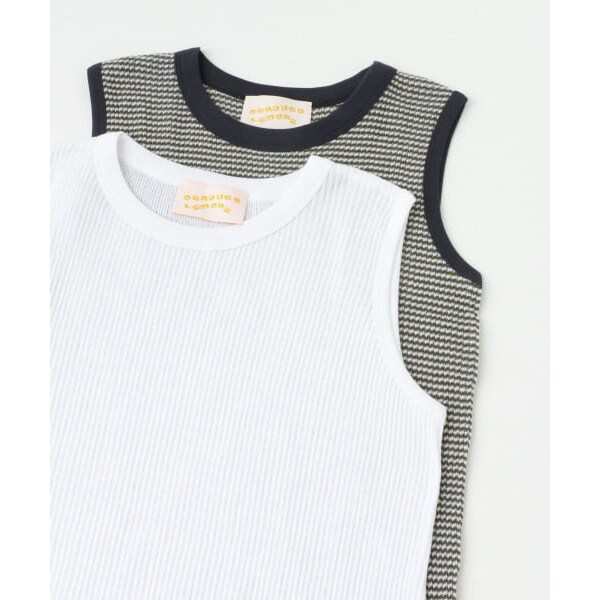 【NEW】アーバンリサーチ ロッソ（URBAN RESEARCH ROSSO）/CaRouseLamBRa　NO−SLEEVE PACK WHITE BORDERの通販は alexiscoates.com