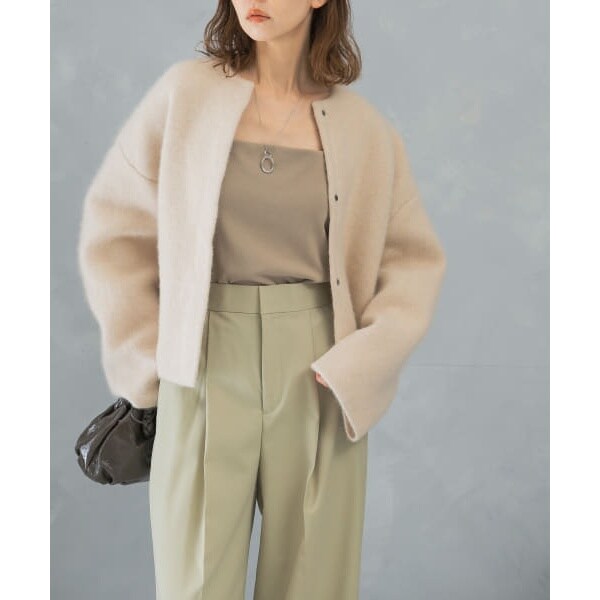 アーバンリサーチ ロッソ（URBAN RESEARCH ROSSO）/ELENDEEK　CN RACCOON MIX SHORT WCDの通販は