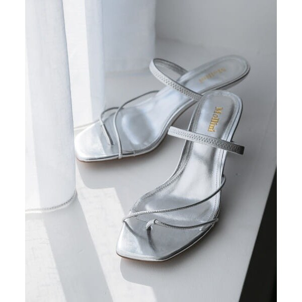 アーバンリサーチ ロッソ（URBAN RESEARCH ROSSO）/Mollini　ナローストラップサンダルの通販は