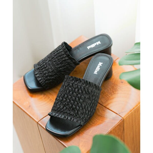 アーバンリサーチ ロッソ（URBAN RESEARCH ROSSO）/Mollini　ギャザーサンダルの通販は