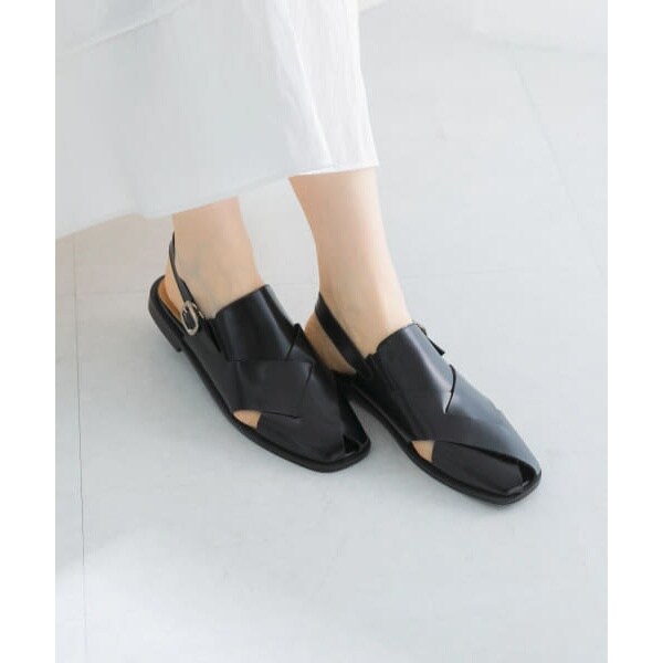 【美品】COLE HAAN 黒のレザー ローファー Women's 4.ZERØGRAND Loafer in Black | Cole Haan