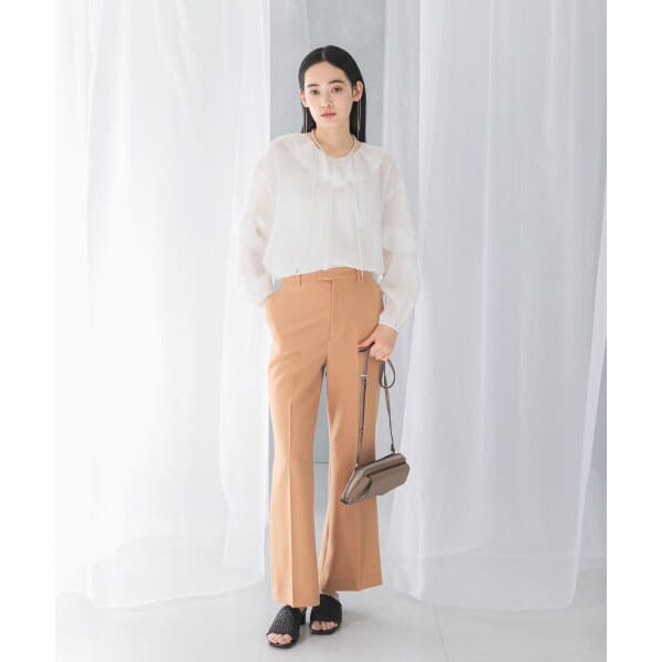 URBAN RESEARCH ROSSO / アーバンリサーチ ロッソ 『WEB/一部店舗限定カラー』楊柳フリルブラウス WEB/一部店舗限定カラー』楊柳フリルブラウス | アーバン