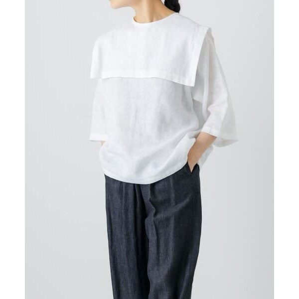 かぐれビッグカラー2WAYブラウス