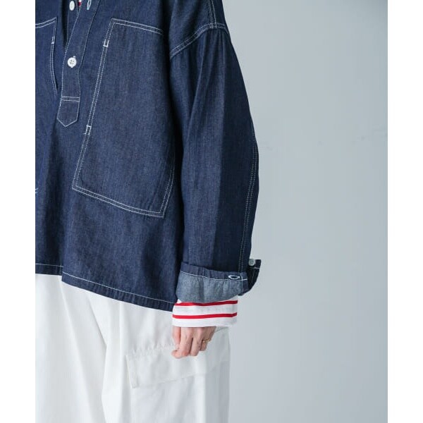 かぐれ（kagure）/デニムプルオーバーシャツの通販は