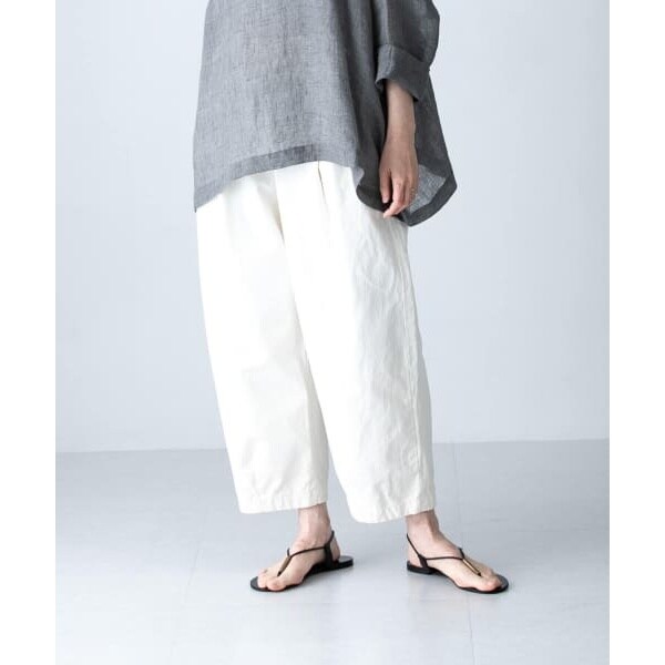 ☆かぐれ コットンクロップドパンツ ブラック新品未使用タグ付き か