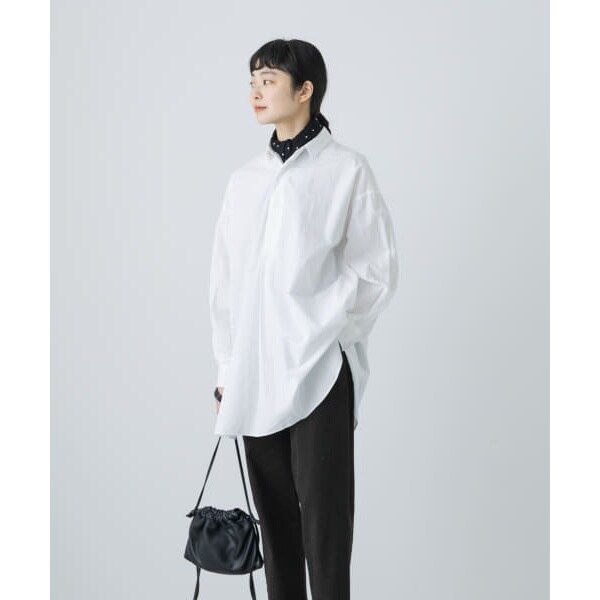 かぐれ（kagure）/コットンワイドプルオーバーシャツの通販は