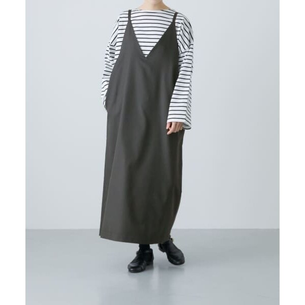 かぐれ（kagure）/『2WAY仕様』ウールトロVネックワンピース