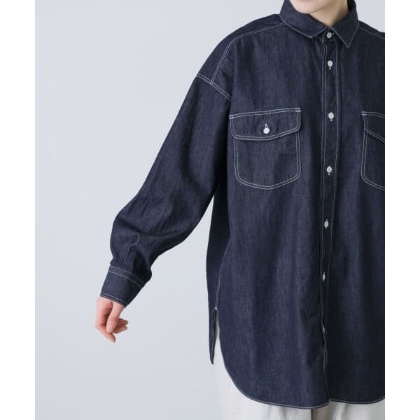 かぐれ（kagure）/デニムワークシャツの通販は