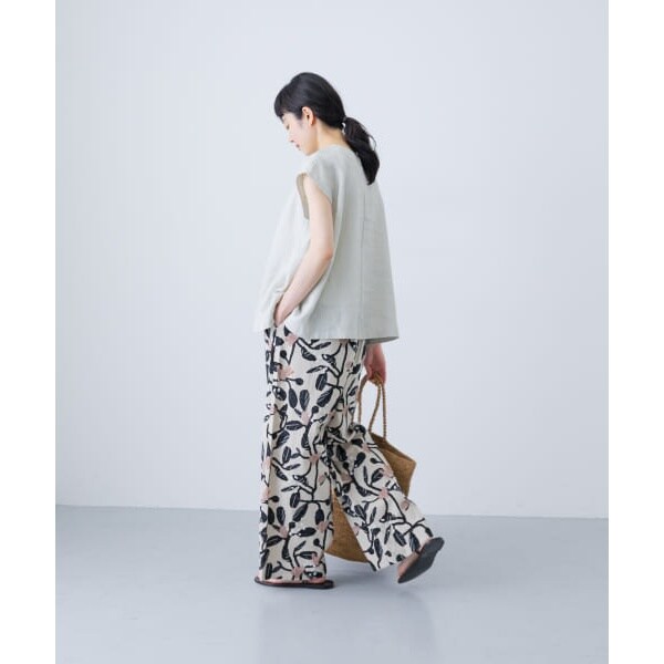 かぐれ　フレンチクルーネック リネンフレンチクルーネック（Tシャツ/カットソー）｜かぐれ