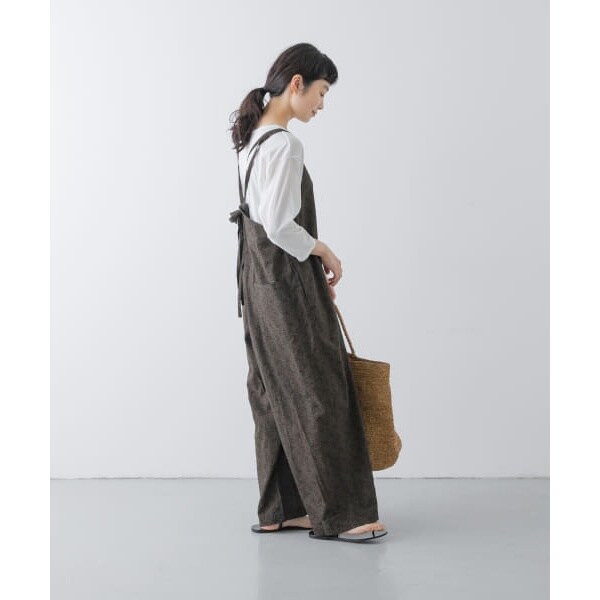 【美品】 かぐれ　リバティ　オールインワン　小花柄　オーバーオール　サロペット かぐれ（カグレ）の「リバティオールインワン（サロペット