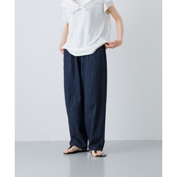 NEW】かぐれ（kagure）/デニムボリュームパンツ