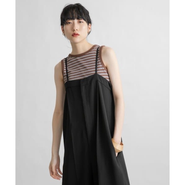 KBF チュールブラウスSETベアサロペット オールインワン KBF｜チュールブラウスSETベアサロペット | Rakuten Fashion