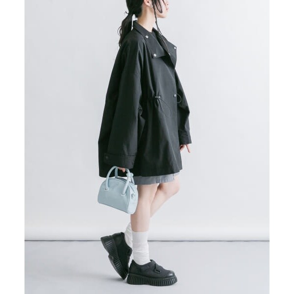 【美品】スタンドカラーBIGナイロンジャケット　kbf KBF｜スタンドカラーBIGナイロンジャケット | Rakuten Fashion