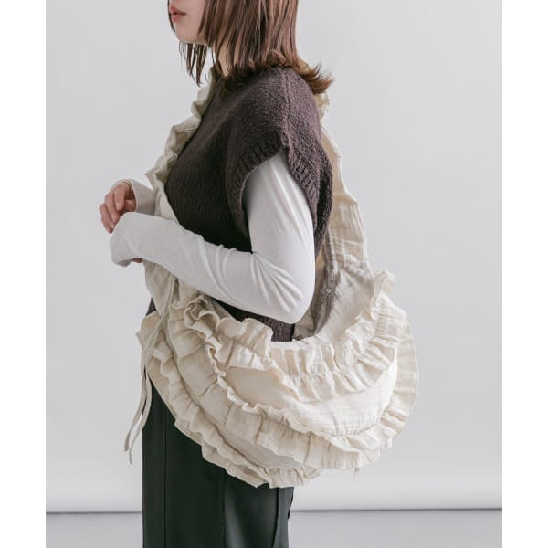 KBF（KBF）/フリルギャザーBAGの通販は
