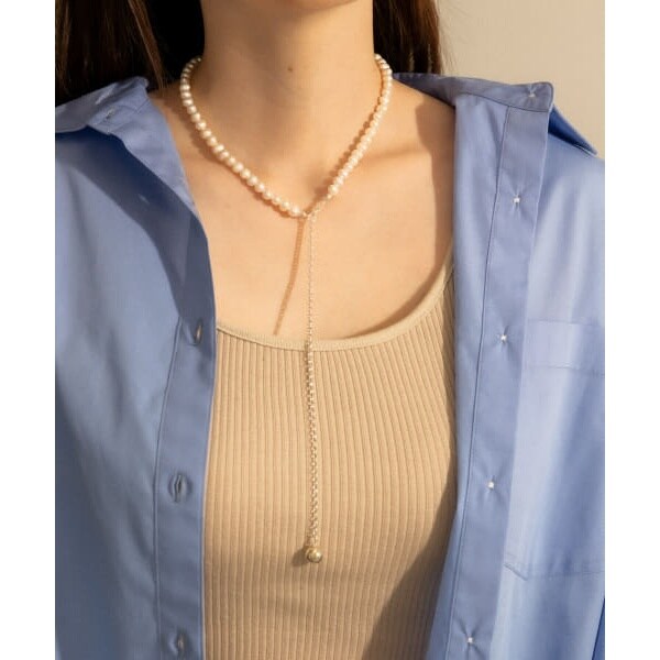 スメリー（SMELLY）/so’　2way pearl necklace slv