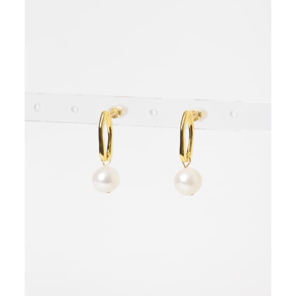 【新品未使用】SMELLY so’　pearl drop pierce 新品未使用】SMELLY so'pearl drop pierce
