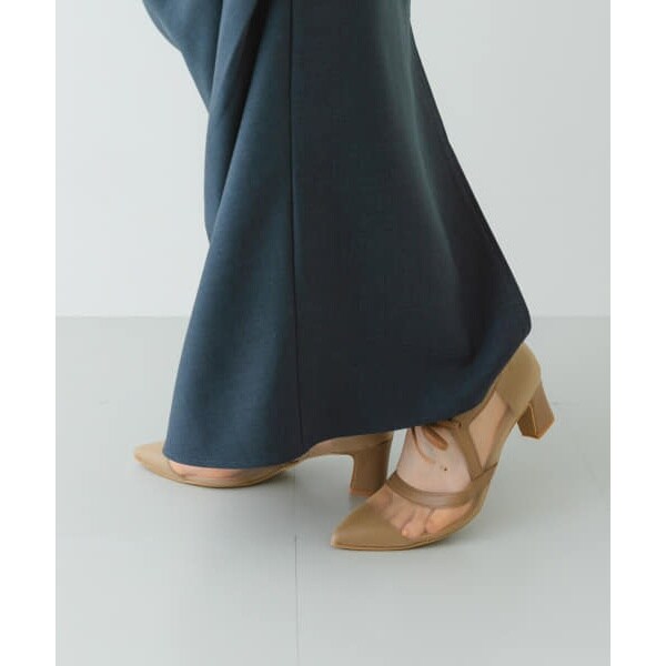 RODESKO チャンキーヒールリボンパンプス RODE SKO｜『MADE IN JAPAN』チャンキーヒールリボンパンプス