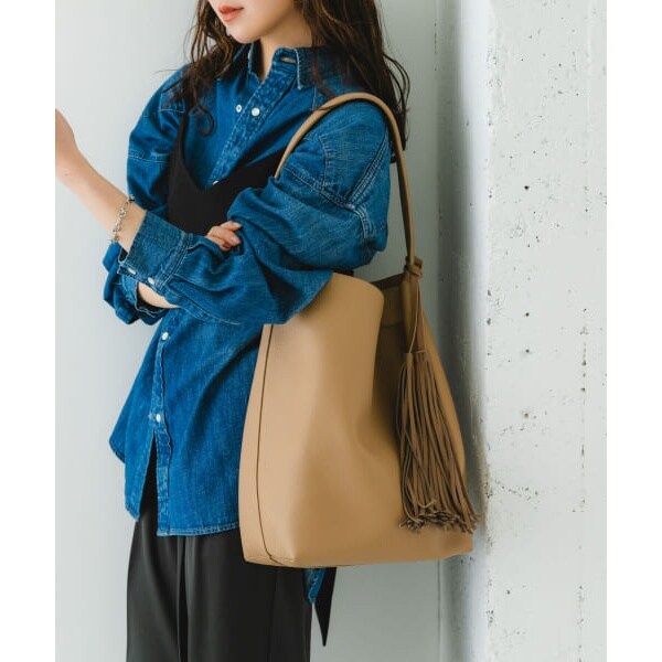 ロデスコ（RODE SKO）/タッセル付シンプルワンハンドルトートの通販は