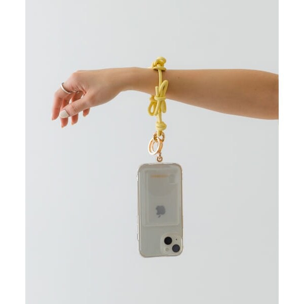 ロデスコ（RODE SKO）/【予約】Hashibami　レザーリボンスマホハンドストラップの通販は