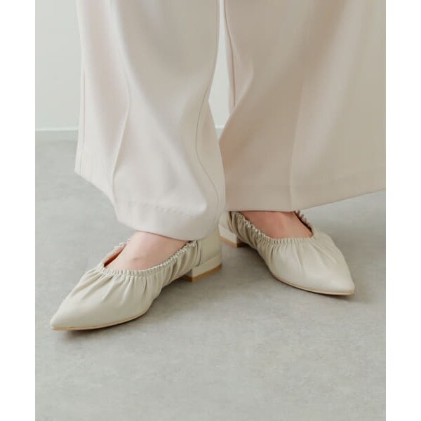 センスオブプレイスバイアーバンリサーチ（SENSE OF PLACE）/ギャザーフラットシューズの通販は 7,150円