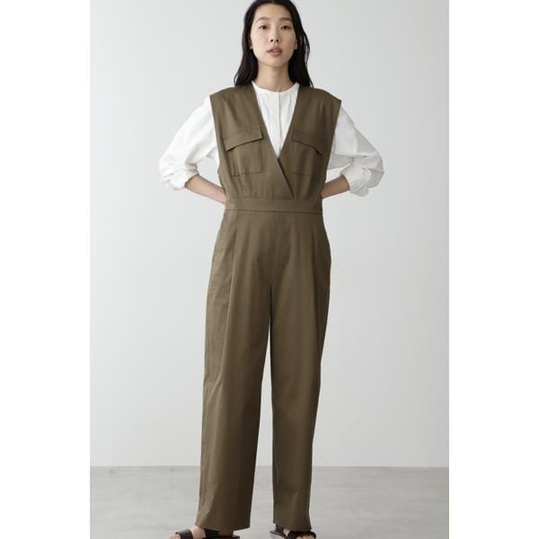 ヒューマンウーマン（human woman）/◆≪arrive 5e≫綿麻スラブサテンコンビネゾン