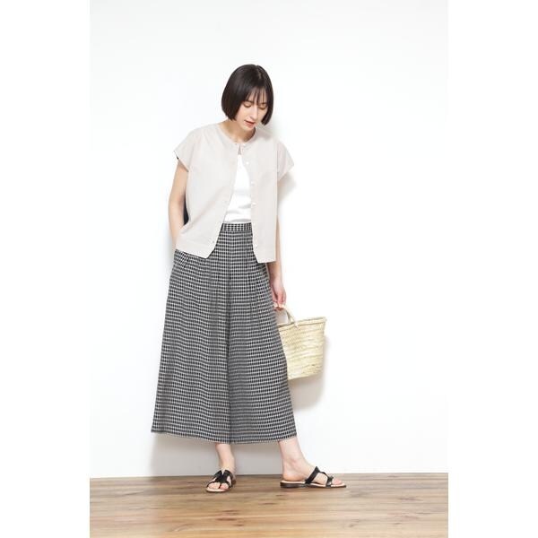 タグ付き未使用品　HUMAN WOMAN ドット　キュロット　16,000+税 Human Woman ヒューマンウーマン キュロットパンツ Mサイズ