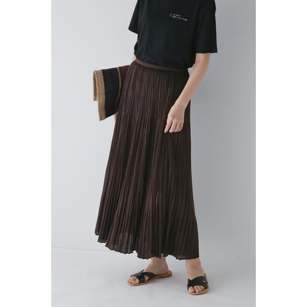 ヒューマンウーマン（HUMAN WOMAN）/◆オーガンジープリーツスカートの通販は