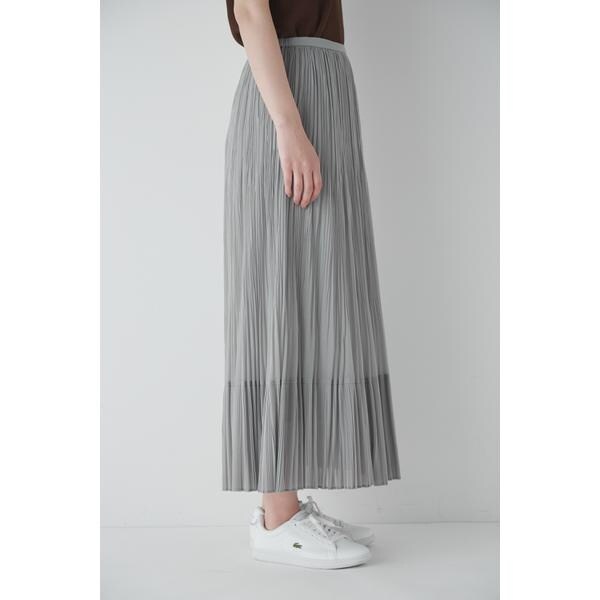 ヒューマンウーマン（HUMAN WOMAN）/◆オーガンジープリーツスカートの通販は