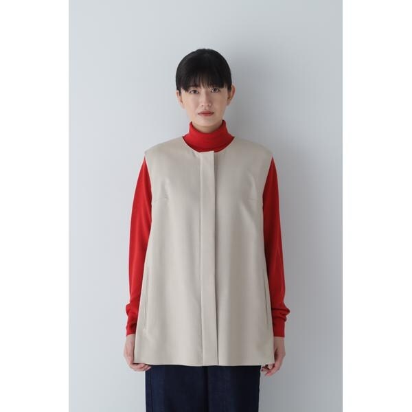 ヒューマンウーマン（HUMAN WOMAN）/◆平二重織ジレ